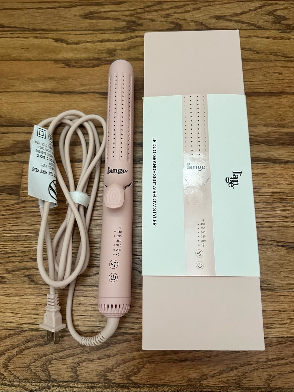 L’ange Pink Le Duo Grande 360° Airflow Styler